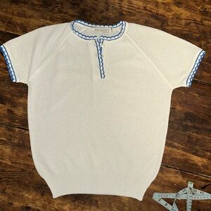 Vintage Talbott Knit Stretch Top